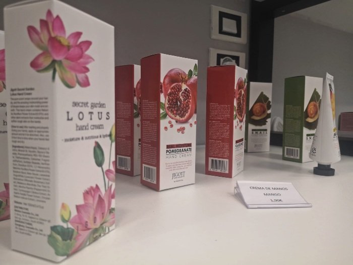 Cremas de manos Lotus y Pomegranate