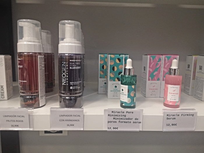 Serums faciales Miracle Pore y Miracle Firming